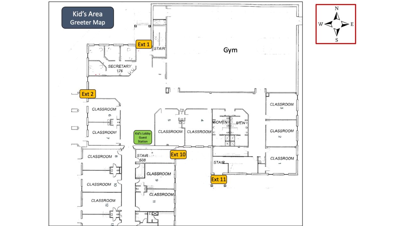 Door Maps Lenexa Baptist Church